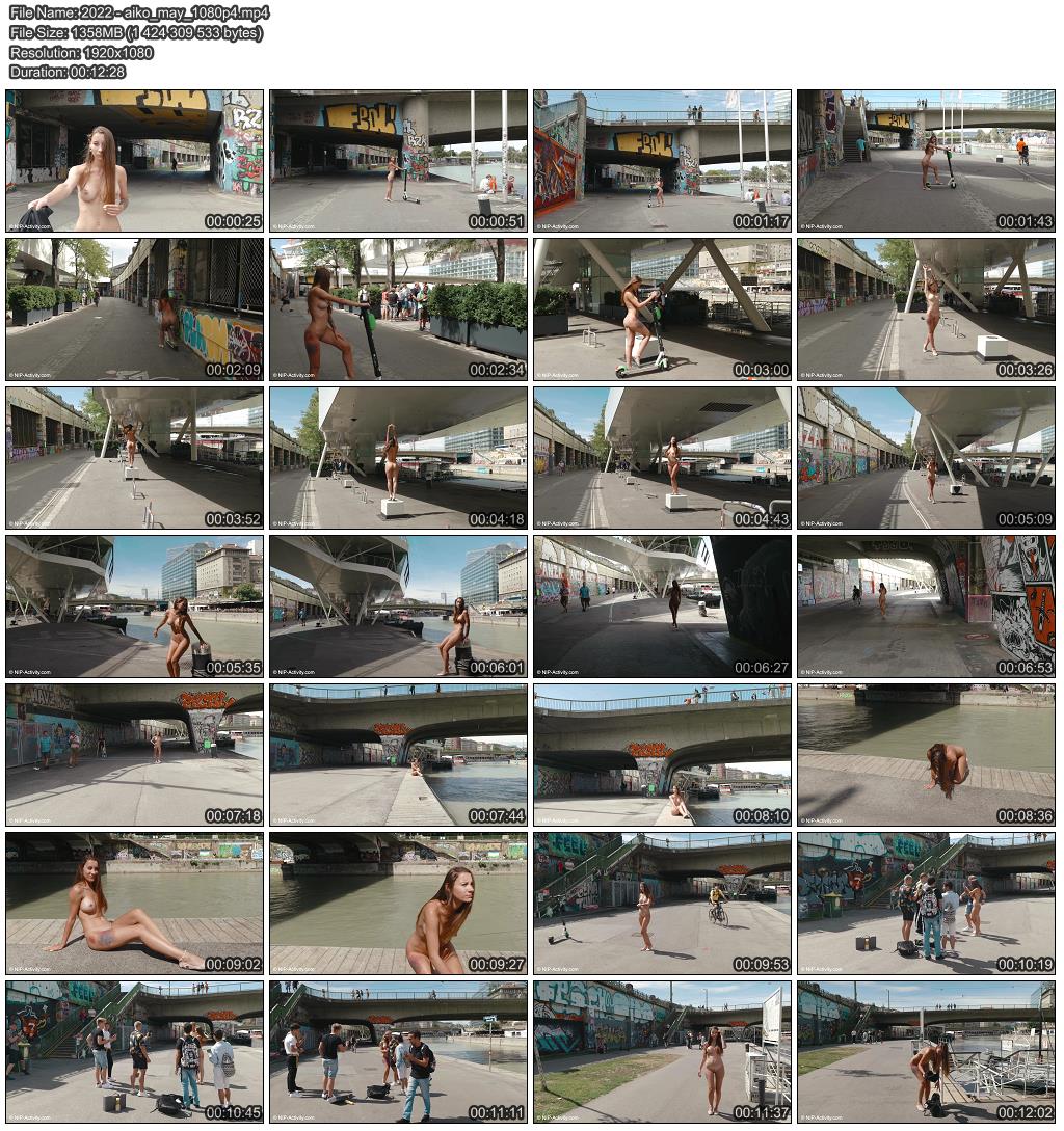 NIP Activity Aiko May Nude In Public Part 4 1080p